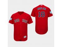 Men's Boston Red Sox 2019 Spring Training Mitch Moreland Flex Base Jersey Scarlet