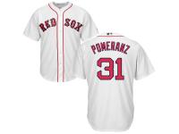 Men's Boston Red Sox #31 Drew Pomeranz Majestic White Cool Base Jersey