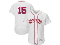 Men's Boston Red Sox Dustin Pedroia Majestic White Alternate Authentic Collection Flex Base Player Jersey
