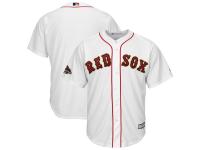 Men's Boston Red Sox Majestic White 2019 Gold Program Cool Base Team Jersey