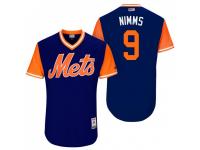 Men's Brandon Nimmo New York Mets Player Royal Nimms 2017 Players Weekend Jersey