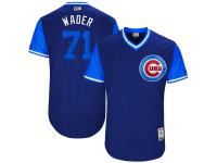 Men's Chicago Cubs Wade Davis Wader Majestic Royal 2017 Players Weekend Jersey