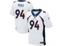 Men's Elite Domata Peko #94 Nike White Road Jersey - NFL Denver Broncos