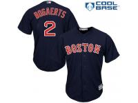 Men's Majestic Boston Red Sox #2 Xander Bogaerts  Navy Blue Alternate Road Cool Base MLB Jersey
