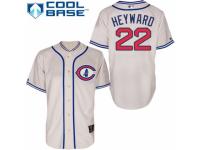 Men's Majestic Chicago Cubs #22 Jason Heyward Cream 1929 Turn Back The Clock MLB Jersey