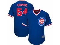 Men's Majestic Chicago Cubs #54 Aroldis Chapman Royal Blue Cooperstown Cool Base MLB Jersey