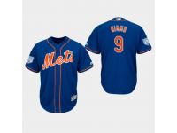 Men's New York Mets 2019 Spring Training #9 Royal Brandon Nimmo Cool Base Jersey