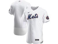 Men's New York Mets Nike White Home 2020 Official Team Jersey