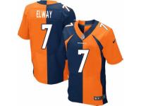 Men's Nike Denver Broncos #7 John Elway Elite Team Alternate Two Tone NFL Jersey