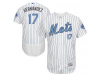 Mets #17 Keith Hernandez White (Blue Strip) Flexbase Authentic Collection 2016 Father Day Stitched Baseball Jersey