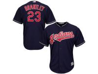 Michael Brantley Cleveland Indians Majestic Youth Official 2015 Cool Base Player Jersey - Navy Blue