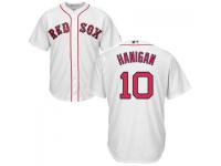 MLB Boston Red Sox #10 Ryan Hanigan Men White Cool Base Jersey
