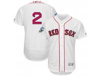 MLB Boston Red Sox #2 Xander Bogaerts Men Majestic 2016 All-Star Authentic Flexbase Collection Jersey - White