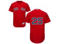 MLB Boston Red Sox #25 Jackie Bradley Jr. Men Red Authentic Flexbase Collection Jersey