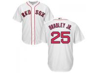 MLB Boston Red Sox #25 Jackie Bradley Jr. Men White Cool Base Jersey