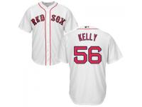 MLB Boston Red Sox #56 Joe Kelly Men White Cool Base Jersey