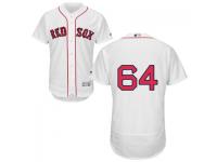 MLB Boston Red Sox #64 Bryce Brentz Men White Authentic Flexbase Collection Jersey