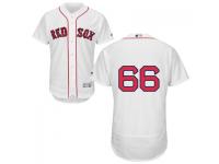 MLB Boston Red Sox #66 Noe Ramirez Men White Authentic Flexbase Collection Jersey
