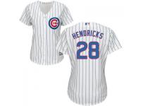 MLB Chicago Cubs #28 Kyle Hendricks Women White Cool Base Jersey