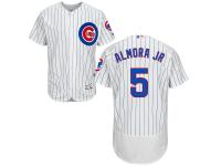 MLB Chicago Cubs #5 Albert Almora Jr. Men Majestic Flexbase Authentic Collection Player White Jersey