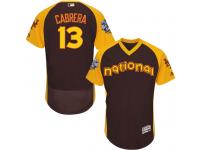 MLB New York Mets #13 Asdrubal Cabrera Men Majestic 2016 All-Star Authentic Flexbase Collection Jersey