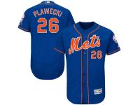 MLB New York Mets #26 Kevin Plawecki Men Royal Authentic Flexbase Collection Jersey