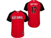 National League Authentic Cubs #17 Kris Bryant 2015 All-Star Stitched Jersey