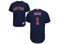 Navy Blue Bobby Doerr Men #1 Majestic MLB Boston Red Sox Flexbase Collection Jersey
