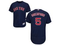 Navy Blue Nomar Garciaparra Men #5 Majestic MLB Boston Red Sox Flexbase Collection Jersey