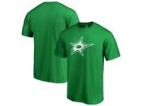 NHL Men's Dallas Stars St. Patrick's Day Authentic Logo Green Limited T-Shirt