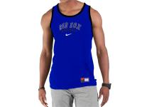 Nike Boston Red Sox Home Practice Men Tank Top Blue