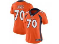 Nike Sam Jones Denver Broncos Women's Limited Orange Team Color Vapor Untouchable Jersey
