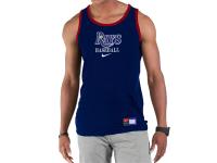 Nike Tampa Bay Rays Home Practice Men Tank Top Dark Blue