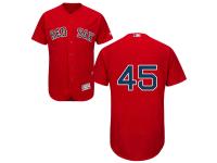Red Pedro Martinez Men #45 Majestic MLB Boston Red Sox Flexbase Collection Jersey