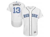 Red Sox #13 Hanley Ramirez White Flexbase Authentic Collection 2016 Father Day Stitched Baseball Jersey
