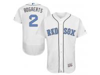 Red Sox #2 Xander Bogaerts White Flexbase Authentic Collection 2016 Father Day Stitched Baseball Jersey