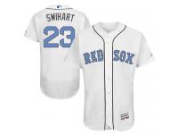 Red Sox #23 Blake Swihart White Flexbase Authentic Collection 2016 Father Day Stitched Baseball Jersey