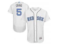 Red Sox #5 Allen Craig White Flexbase Authentic Collection 2016 Father Day Stitched Baseball Jersey