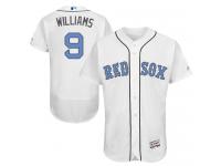 Red Sox #9 Ted Williams White Flexbase Authentic Collection 2016 Father Day Stitched Baseball Jersey