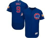 Royal Blue Javier Baez Men #9 Majestic MLB Chicago Cubs Flexbase Collection Jersey