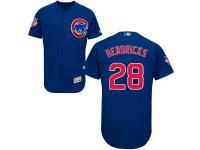 Royal Blue Kyle Hendricks Men #28 Majestic MLB Chicago Cubs Flexbase Collection Jersey