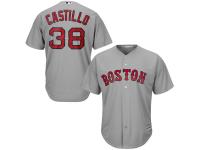 Rusney Castillo Boston Red Sox Majestic 2015 Cool Base Player Jersey - Gray