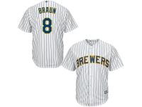 Ryan Braun Milwaukee Brewers Majestic 2015 Cool Base Player Jersey - White