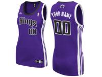 Sacramento Kings adidas Women's Custom Replica Road Jersey - Purple