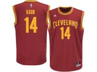 Sasha Kaun Cleveland Cavaliers adidas Replica Jersey - Wine