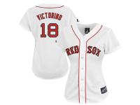 Shane Victorino Boston Red Sox Majestic Women's Player Replica Jersey - White