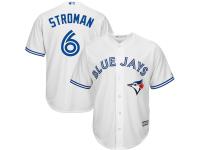 Toronto Blue Jays Marcus Stroman Majestic Official Cool Base Player Jersey - White