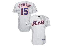 Travis d'Arnaud New York Mets Majestic Replica Baseball Jersey - White
