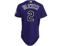 Troy Tulowitzki Colorado Rockies Majestic 6300 Player Authentic Jersey - Purple