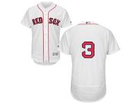 White Jimmie Foxx Men #3 Majestic MLB Boston Red Sox Flexbase Collection Jersey